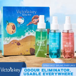 Cross-border Hot Seller Jade Stone Pattern Rio Non-Alcoholic Perfume Long-Lasting Hair and Body Fragrance Mist Gift Set