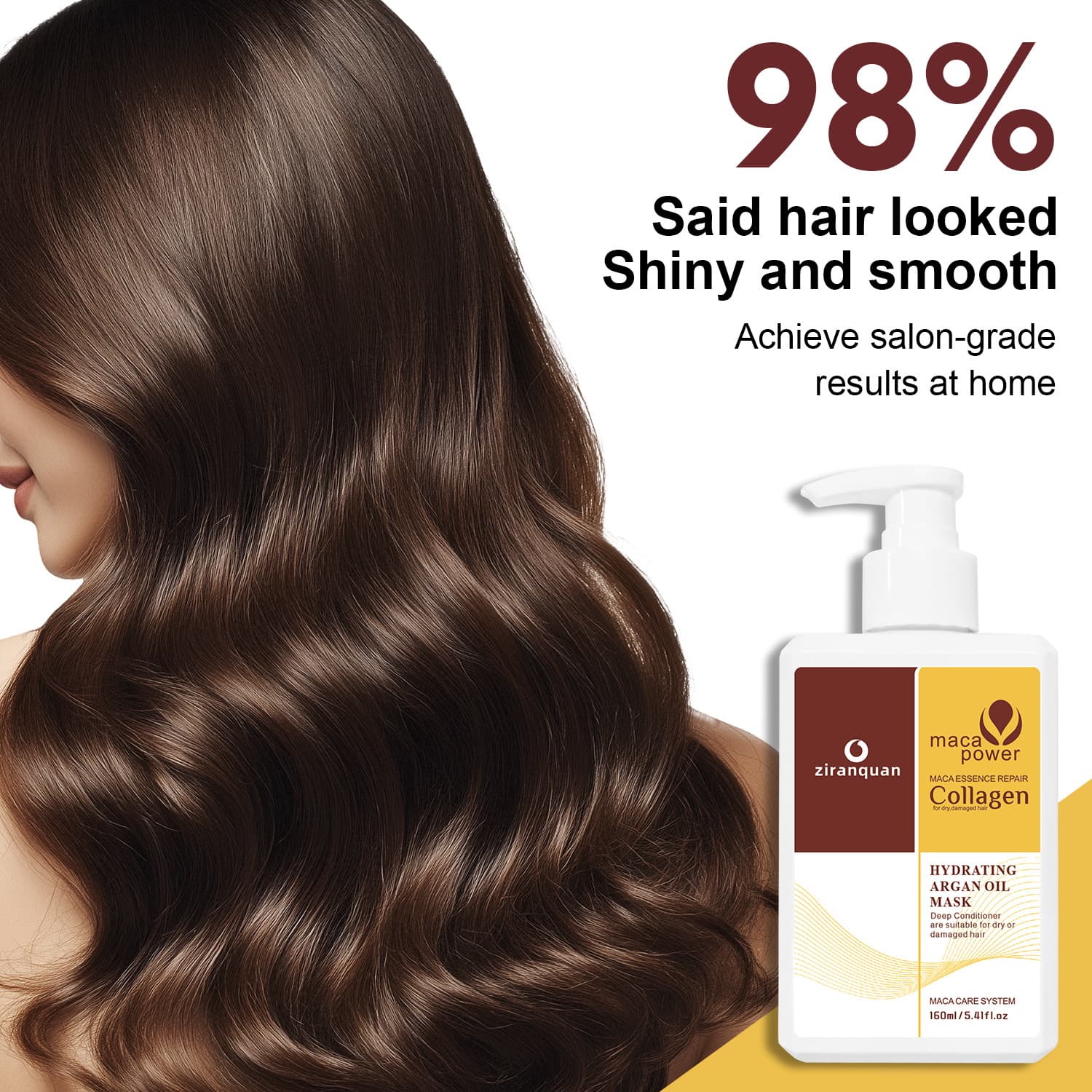 Keratin Color Lock Hair Hydrating Shampoo Hair Mask Post-Dye Conditioner Color Fixing Treatment 160ML