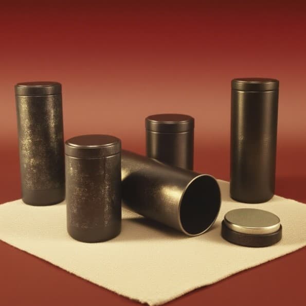 Manufacturer's ready-made small tea cakes, tea cans, packaging, souvenir gifts, tin cans, divided tea cans, round retro tin cans, empty cans