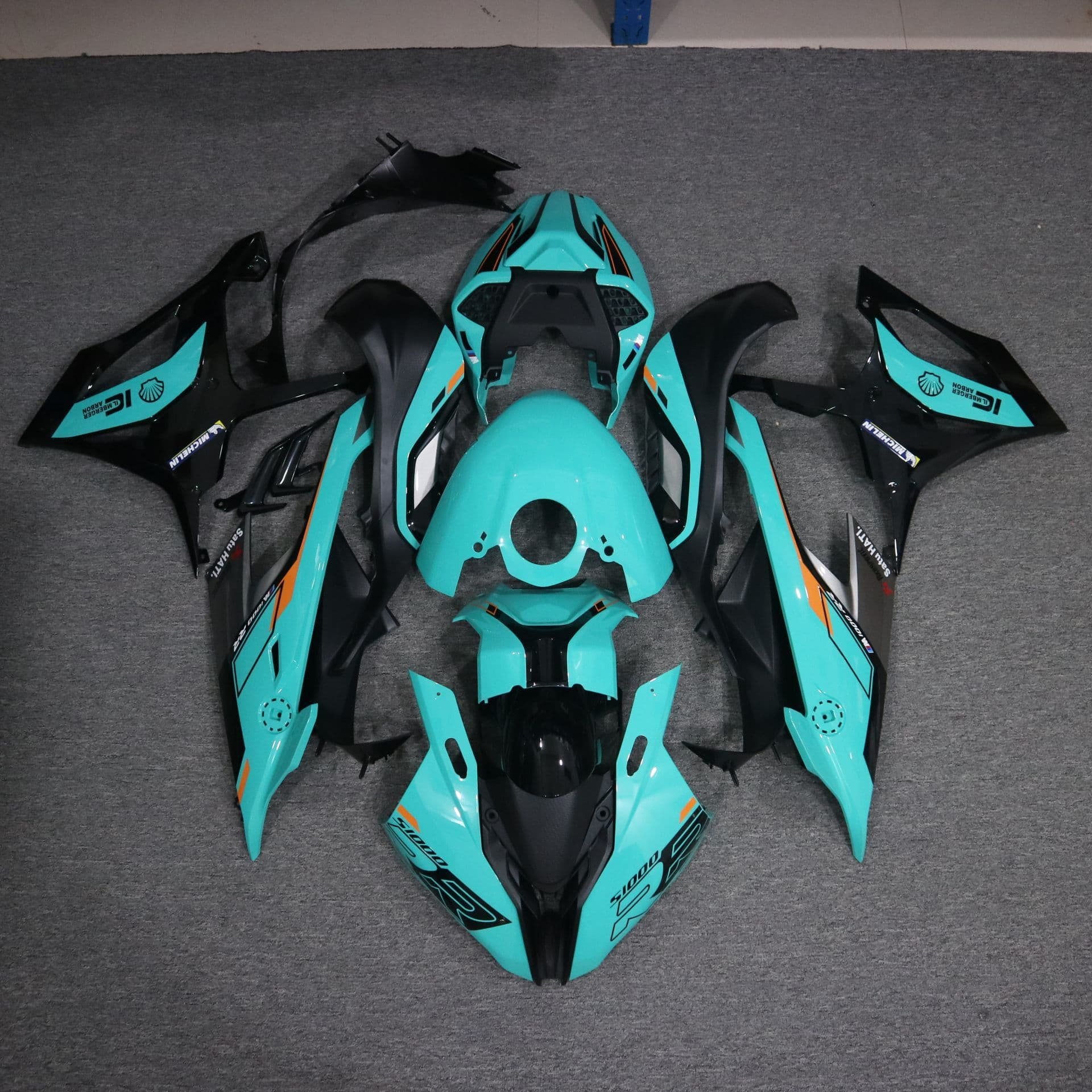 Compatible with BMW S1000RR 2017-2018 2019-2022 ABS Body Fairing Kit
