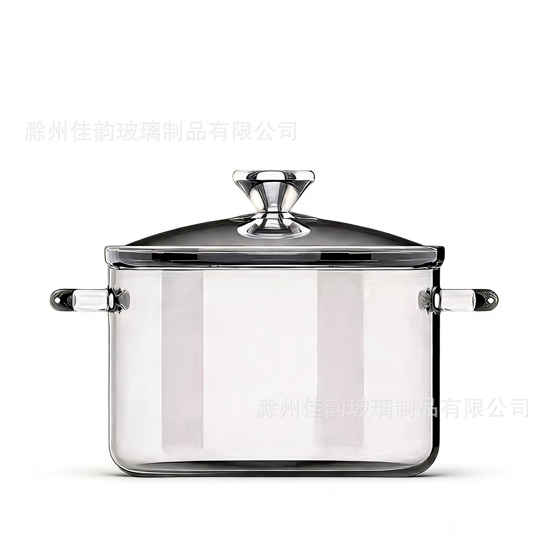 High Borosilicate Glass Soup Pot for Heating Transparent Stew Pot Open Flame Home Use Soup Making Glass Milk Pan Health Pot