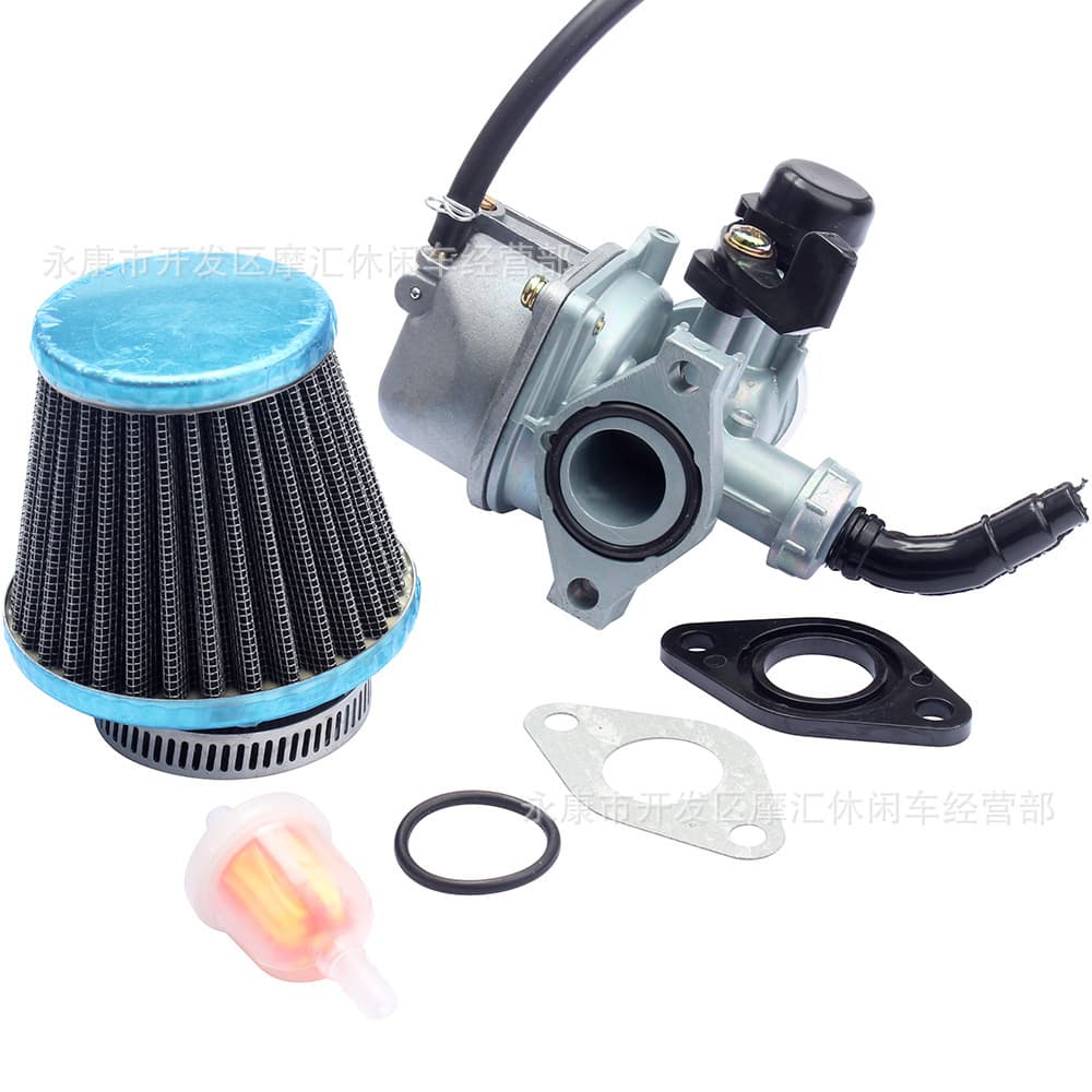Off-road motorcycle ATV four-wheel ATV 50-110CC PZ19 carburetor air filter gasket oil filter semi-aluminum zinc