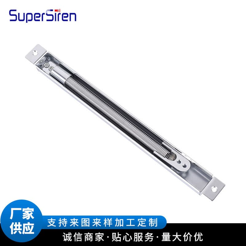Manufacturer supplies zinc alloy recessed wire conduit and stainless steel door/window wire protectors.
