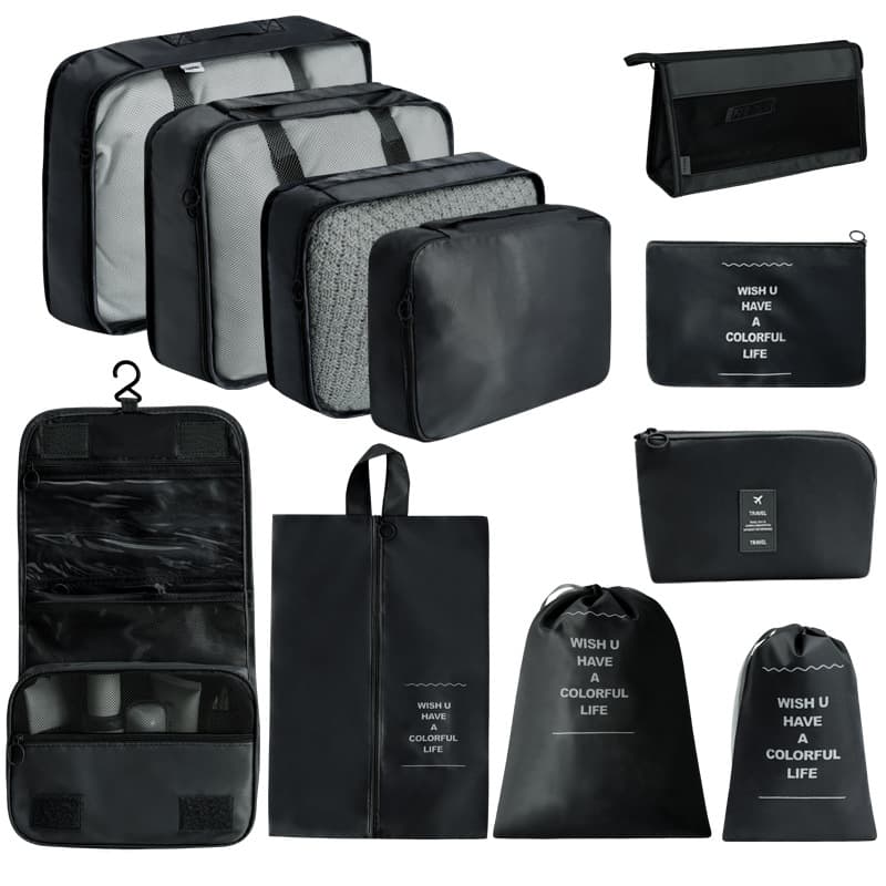 Travel storage bag seven-piece suit clothes organizing bag travel suitcase clothing underwear storage bag wholesale