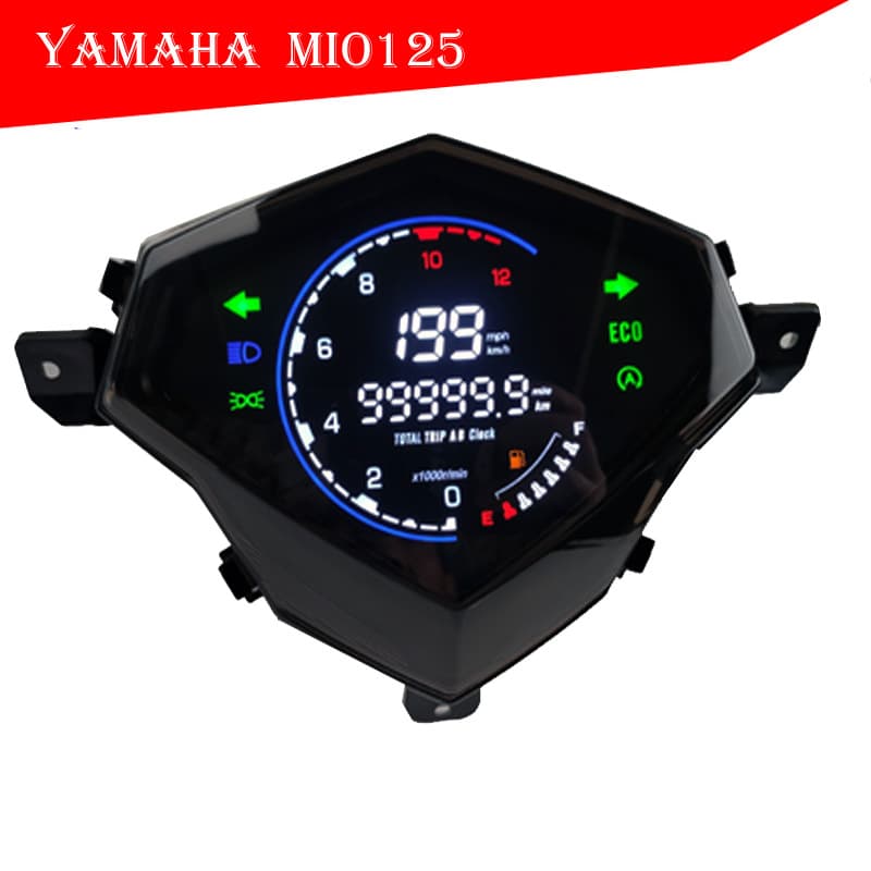 2025 New YAMAHA mio125 Mio i 125 Electronic Instruments with Clock and Automatic Brightness Adjustment
