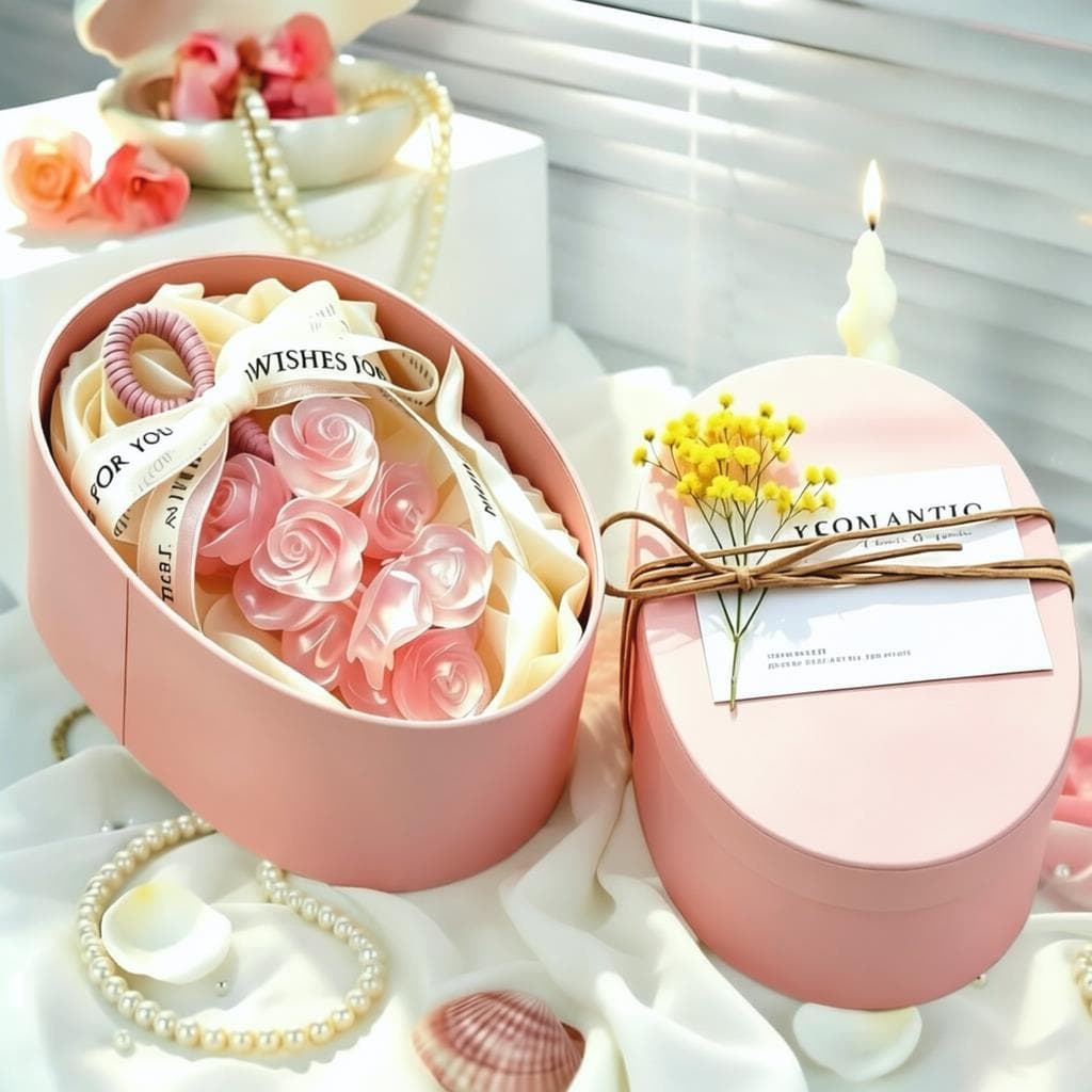 Creative Rose Handmade Soap Aromatherapy Hanging Ornament Festival Gift Friend Birthday Gift for Women Teacher's Day Mid-Autumn Gift Box