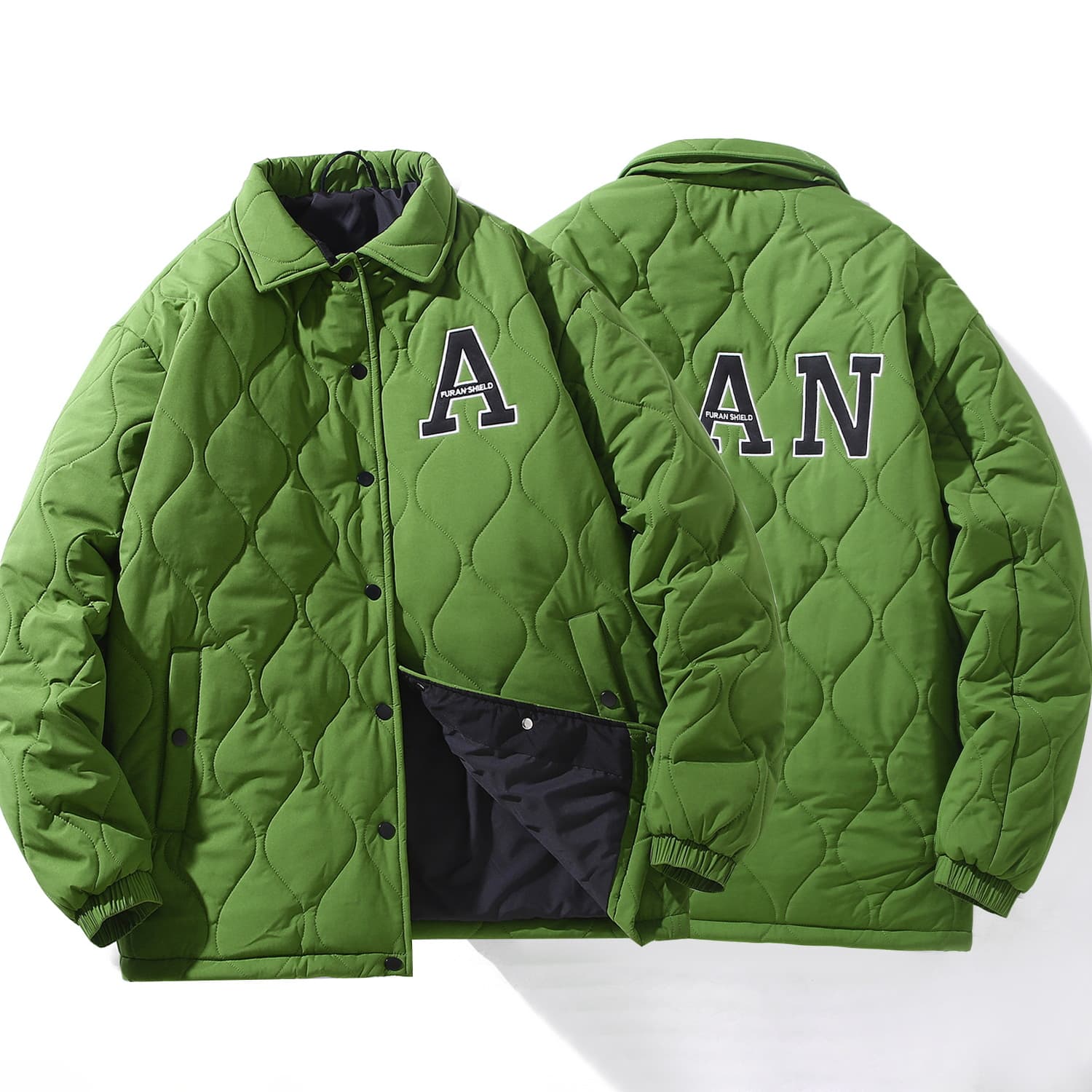 Quilted New Men's Extra Large Loose Winter Lightweight Padded Jacket Men's Plus Size Casual Versatile