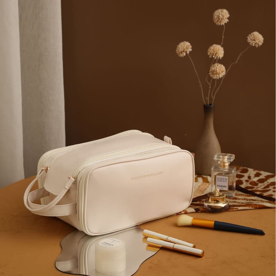 2024 Handheld Cosmetic Bag, Minimum Order Quantity 1, Toiletry Bag, Portable, Large Capacity, Premium Storage