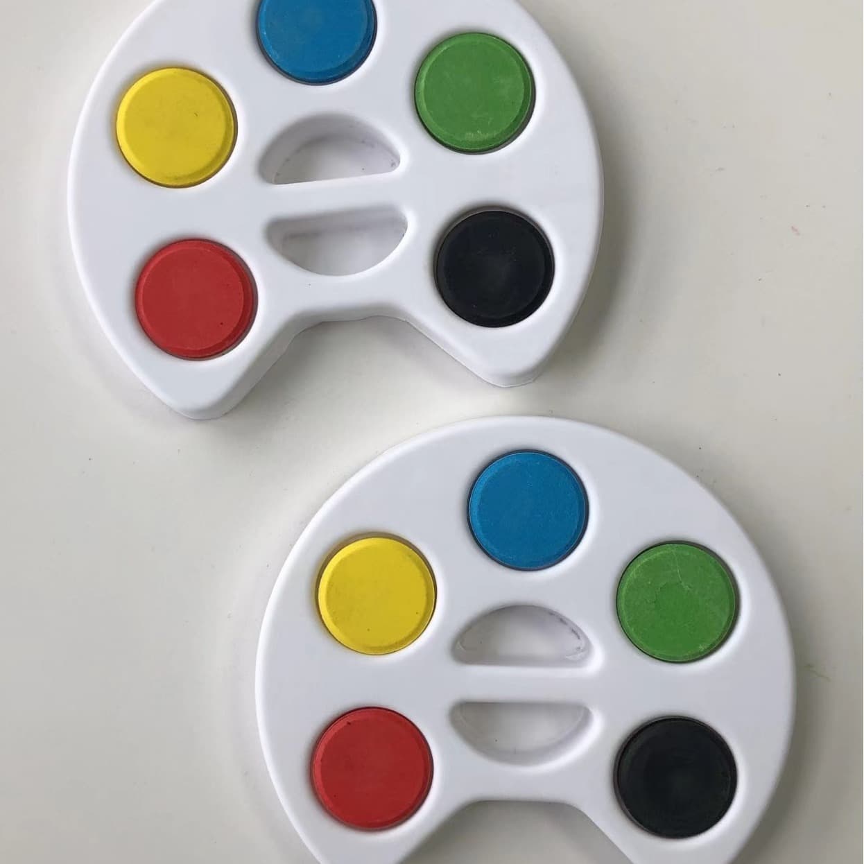 Portable Watercolor Palette 5-Color Cake Solid Paint Children's Painting Pigment