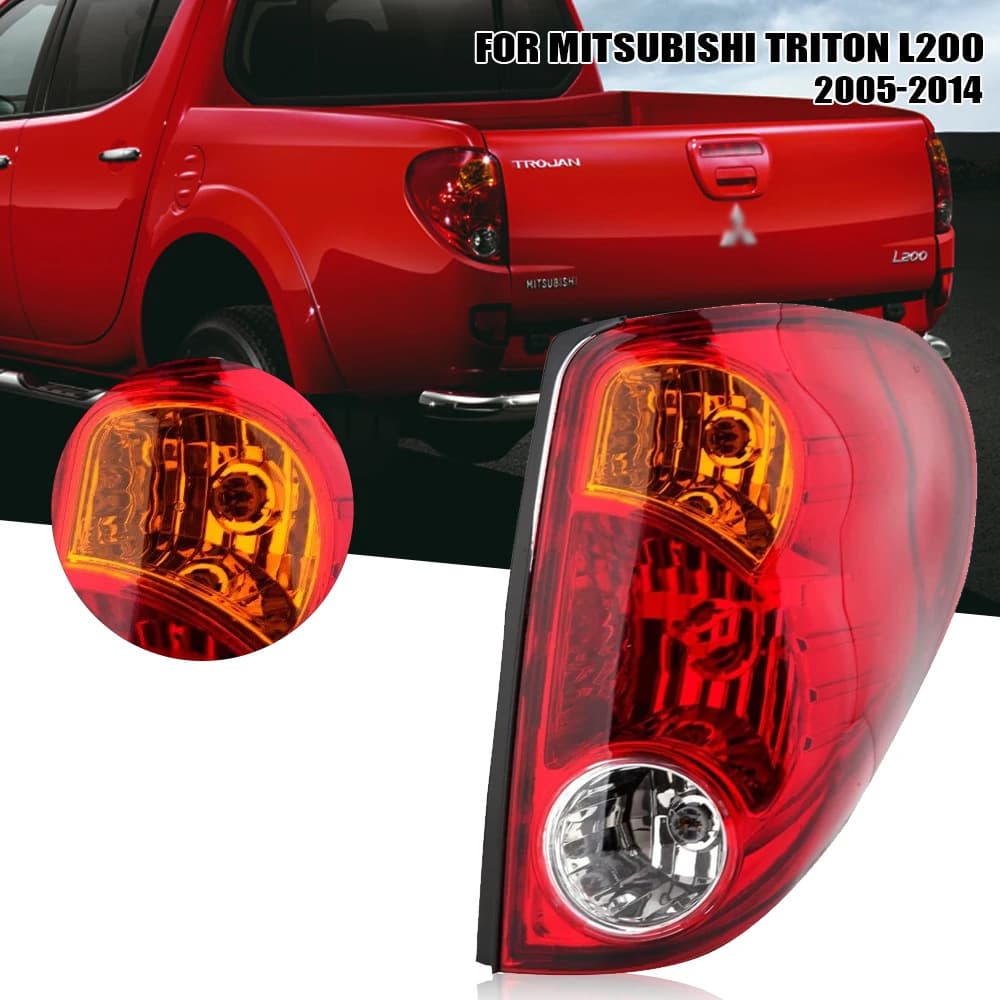 Suitable for Mitsubishi L200 05-14 Model Pickup Truck Tail Light, Rear Light, Brake Light, Tail Light Cover