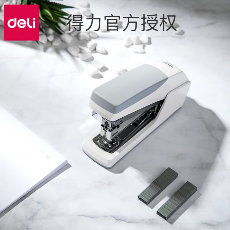 Deli 0368 Effort-Saving Stapler, 12# Staples, Office & Finance Stapler