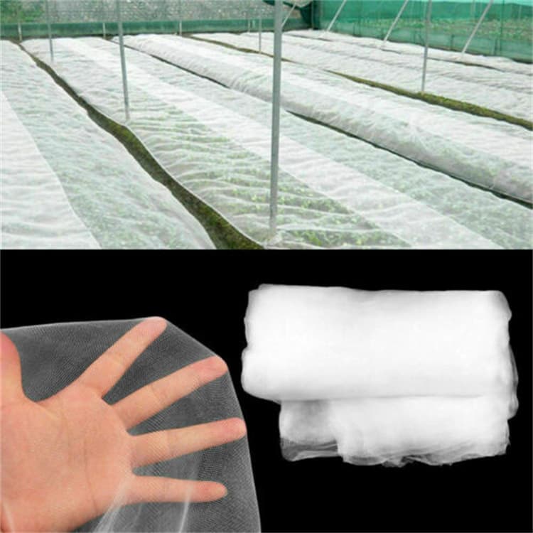 Mosquito and insect net cover, greenhouse vegetable orchard frog locust breeding net cover 10x2.5M 40 mesh mosquito net