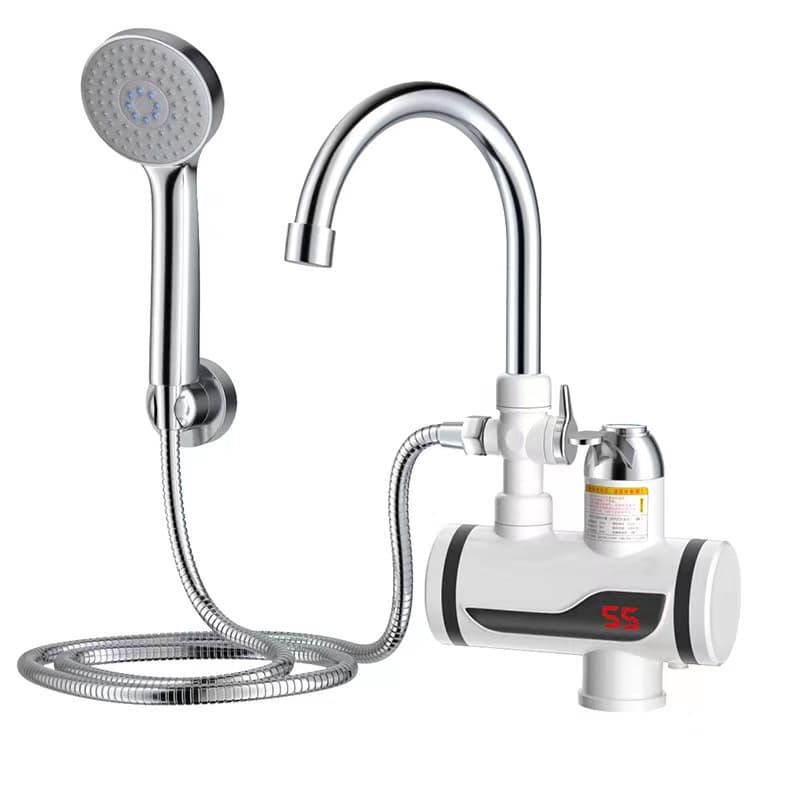 Cross-border Instant Hot Water Faucet for Kitchen, Electric Tankless Water Heater for Shower, Fast Heating, Cold and Hot Dual Use, Export