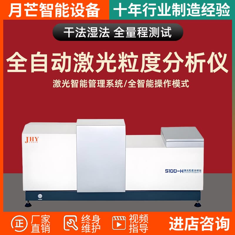 Automatic Laser Particle Size Analyzer Portable Particle Size Meter Particle Size Distribution Tester