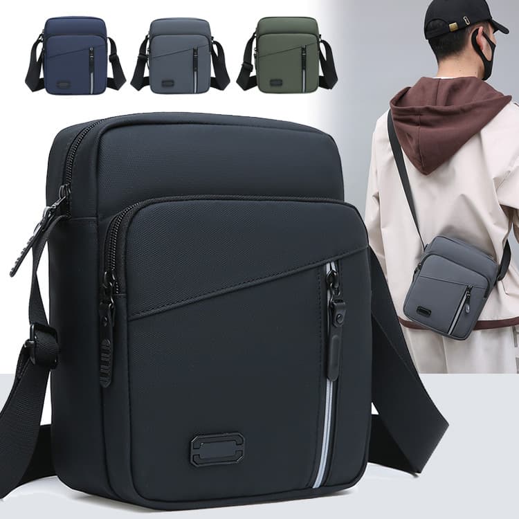 Cross-Border Business Men's Bag, Cross-Border Style Shoulder Bag, Premium Look Men's Bag, Crossbody Bag, Storage Bag, Durable