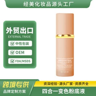 4-in-1 Foundation Cross-Border Amazon TK Bestseller Nourishing Cosmetics Non-Caking Concealer