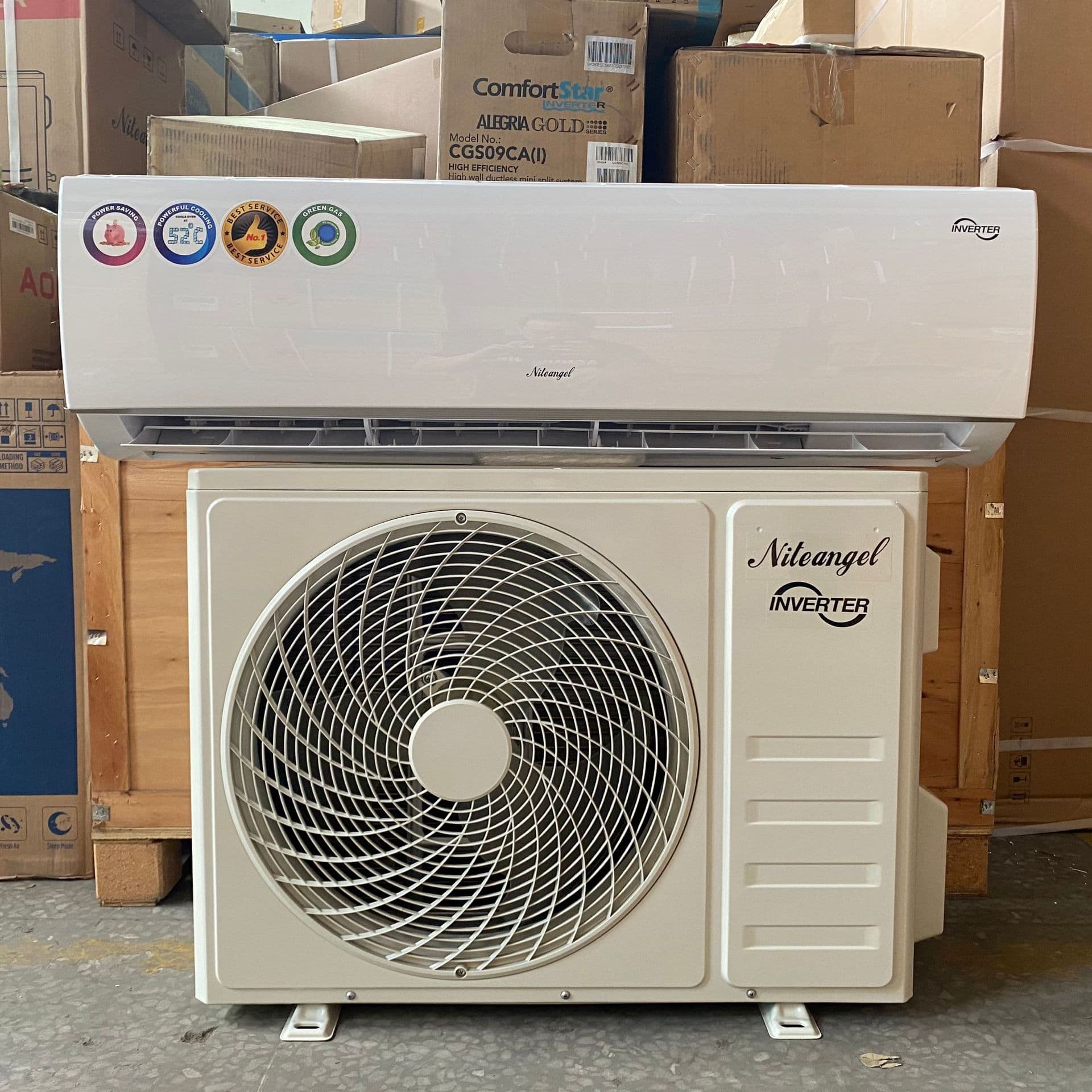 Foreign trade export 12000/18000/24000BTU/1.5/2/2.5HP variable frequency wall-mounted air conditioner