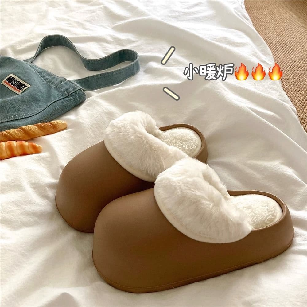Anti-Slip Detachable New Step Winter Autumn Winter Detachable Slippers Sole Slippers Thick Autumn Winter Cotton Home Women Anti