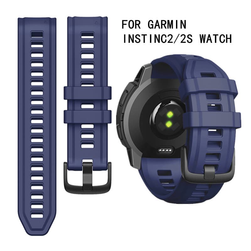 Suitable for Garmin Instinct 2 silicone strap GARMIN Instinct2s replacement wrist strap