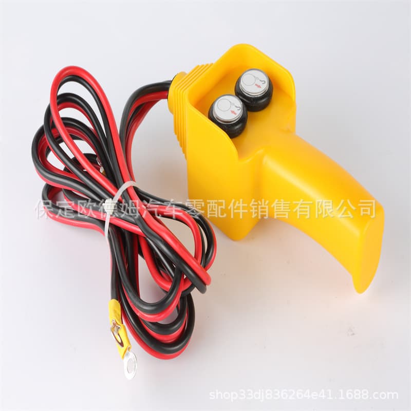 Winch Accessories Remote Control Pulley Relay Handle Switch Nylon Rope Winch Steel Cable