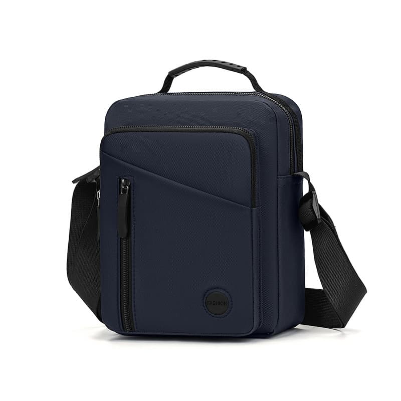 Men's portable shoulder bag Korean style simple crossbody bag men's multifunctional workwear trendy storage small shoulder bag business bag