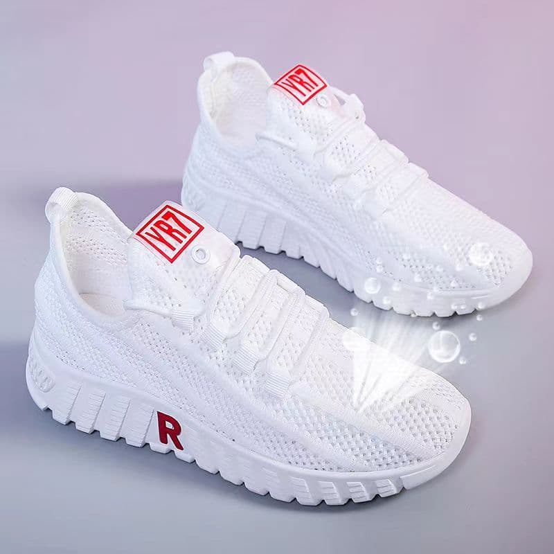 Old Beijing Cloth Shoes Women's Flat Casual Work Shoes Black Soft Sole Dance Mesh Shoes Mother's Shoes Anti-slip