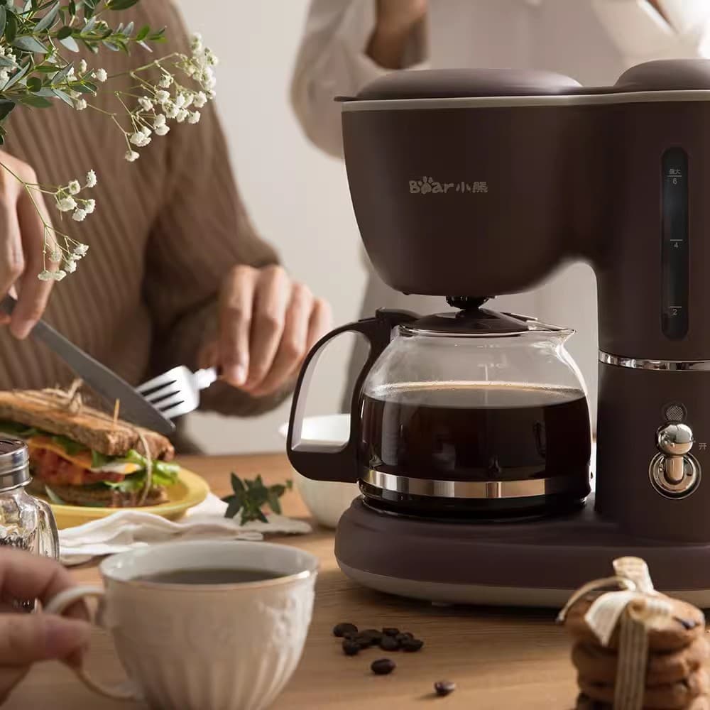 Bear Coffee Maker KFJ-A06Q1/KFJ-A06K1 Drip Coffee Maker Home Small Multifunctional