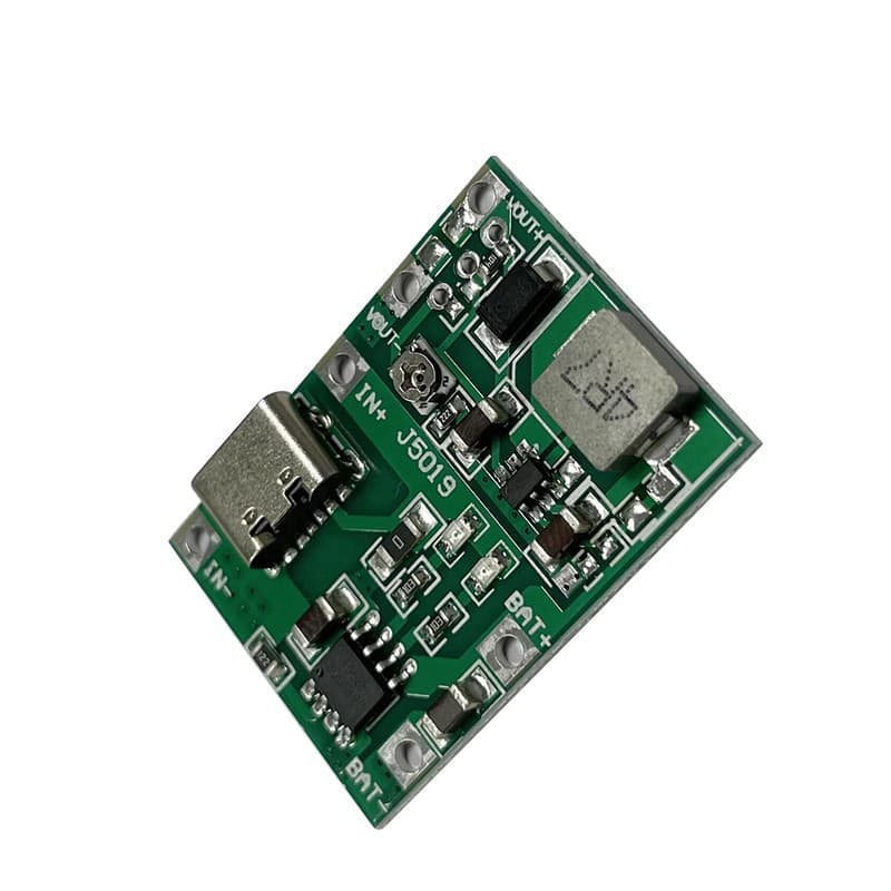 3.7V to 9V 5V 2A 18650 Li-ion Battery Charging Boost Discharge Integrated Adjustable Module TYPE-C Port