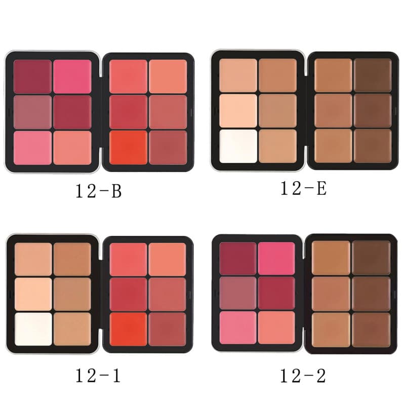 CARLA SECRET Cross-border Bestseller Blush Palette Matte Highlighter Multi-color Cream Blush & Concealer Palette
