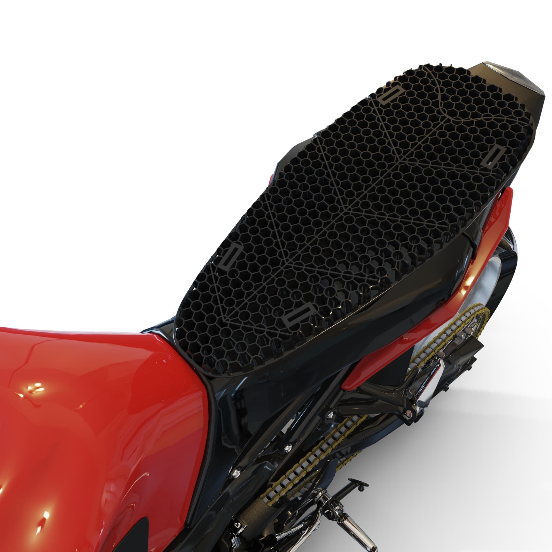 Motorcycle Seat Cover Gel TPE Cross-border Motorcycle Seat All-season Universal Breathable Anti-slip Seat Cover Sun Protection