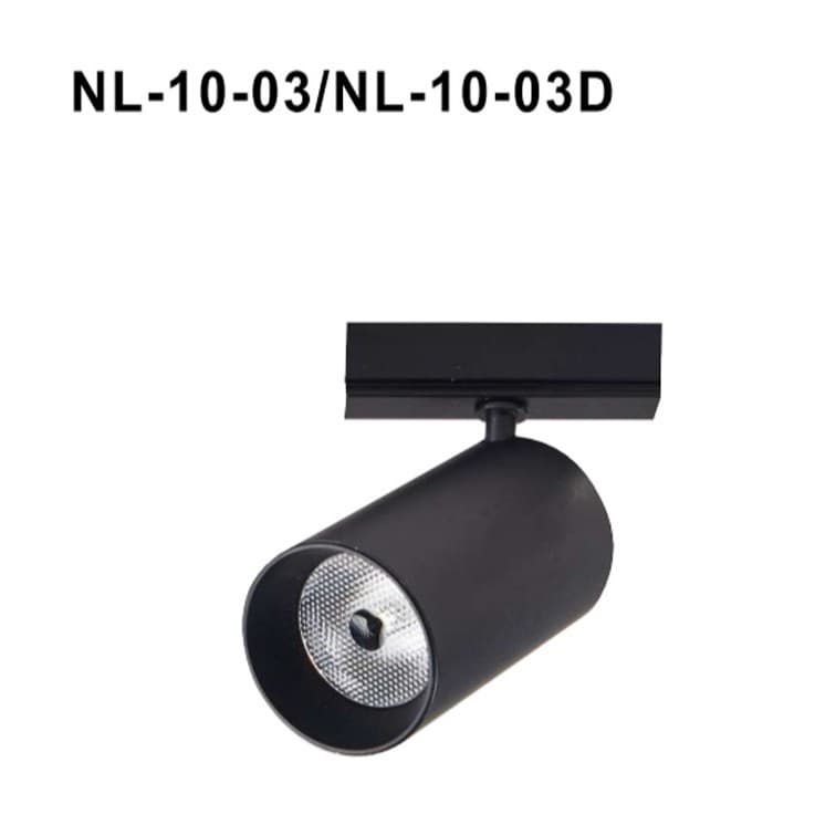 Manufacturer-supplied magnetic track lights for shops, jewelry store display cabinets, window lighting, track spotlights, and background wall lights.