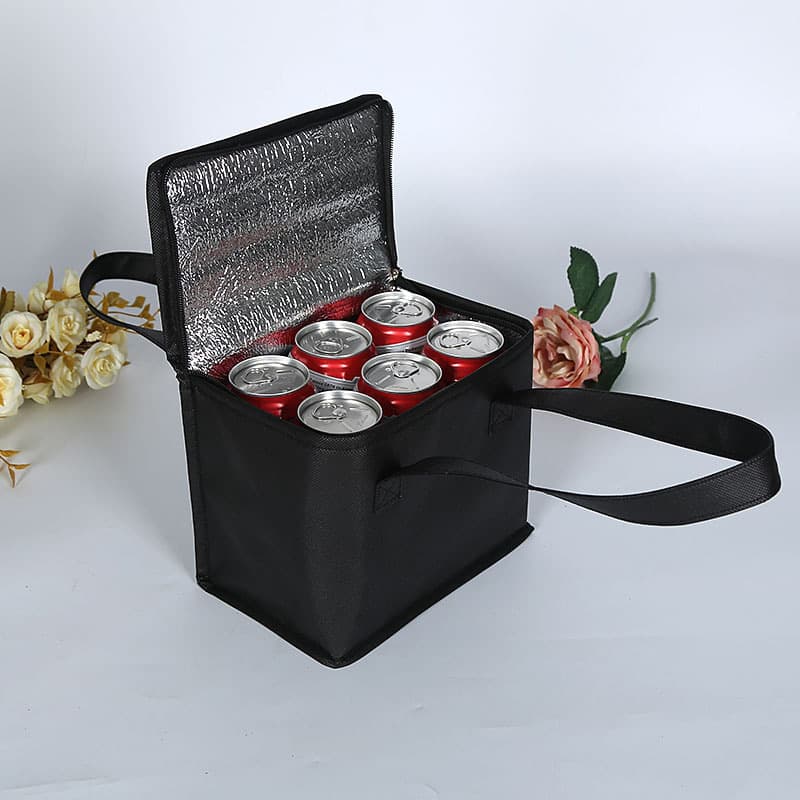Milk Tea Beverage Takeaway Insulated Fresh Ice Bag, Wholesale Spot, Cross-Border Non-Woven Oxford Cloth Aluminum Foil Insulated Bag