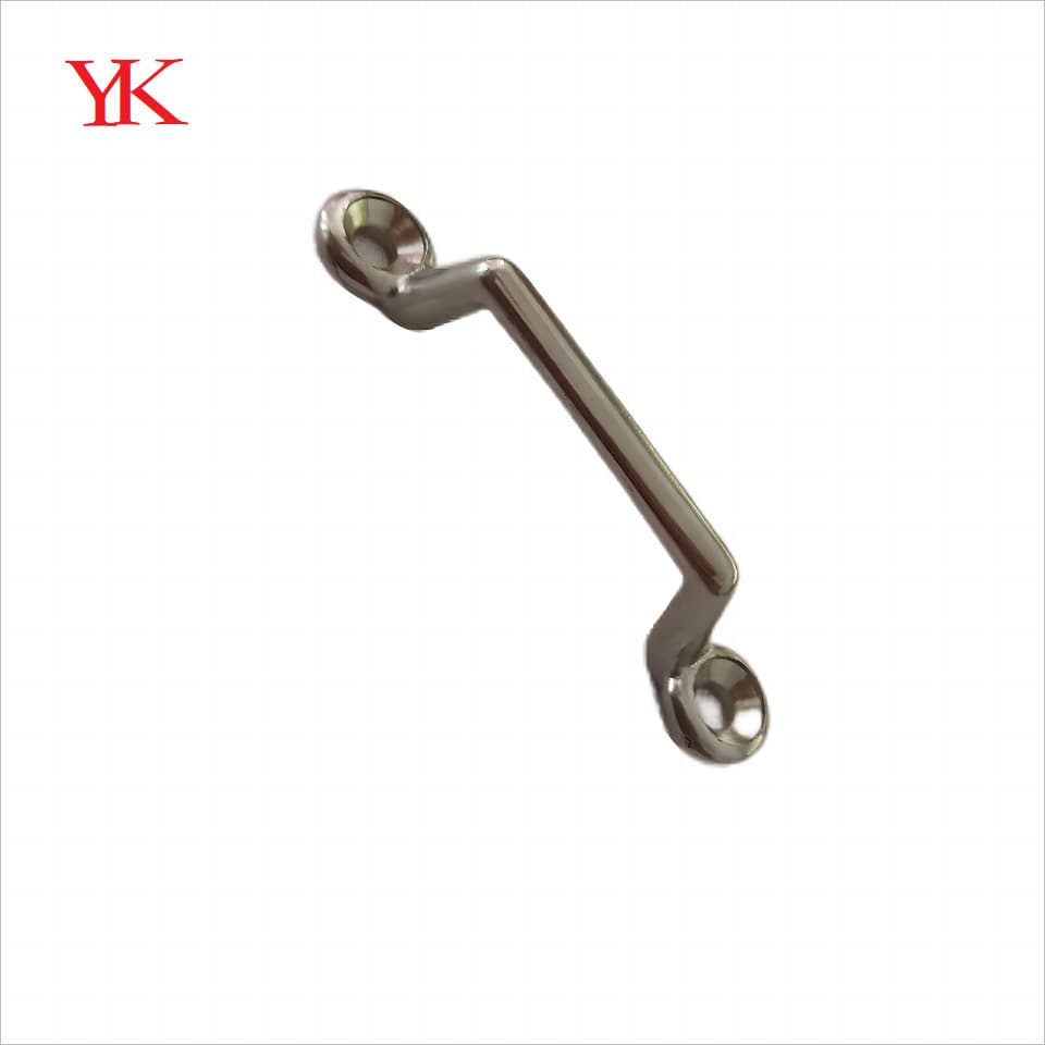 Stainless Steel Straight Back Handle Camel Back Marine Hardware Handle Door Catch Yacht Cabinet Handle Webbing Accessories