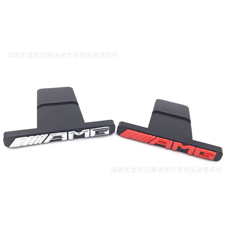 Suitable for Mercedes-Benz GT models with mid-range grille, AMG small logo, AMG mid-grid grille, car sticker modification, universal