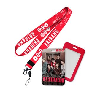 BTS New Tour Card Holder JK SUGA JIMIN Student ID Badge Holder Bus Meal Card Protector