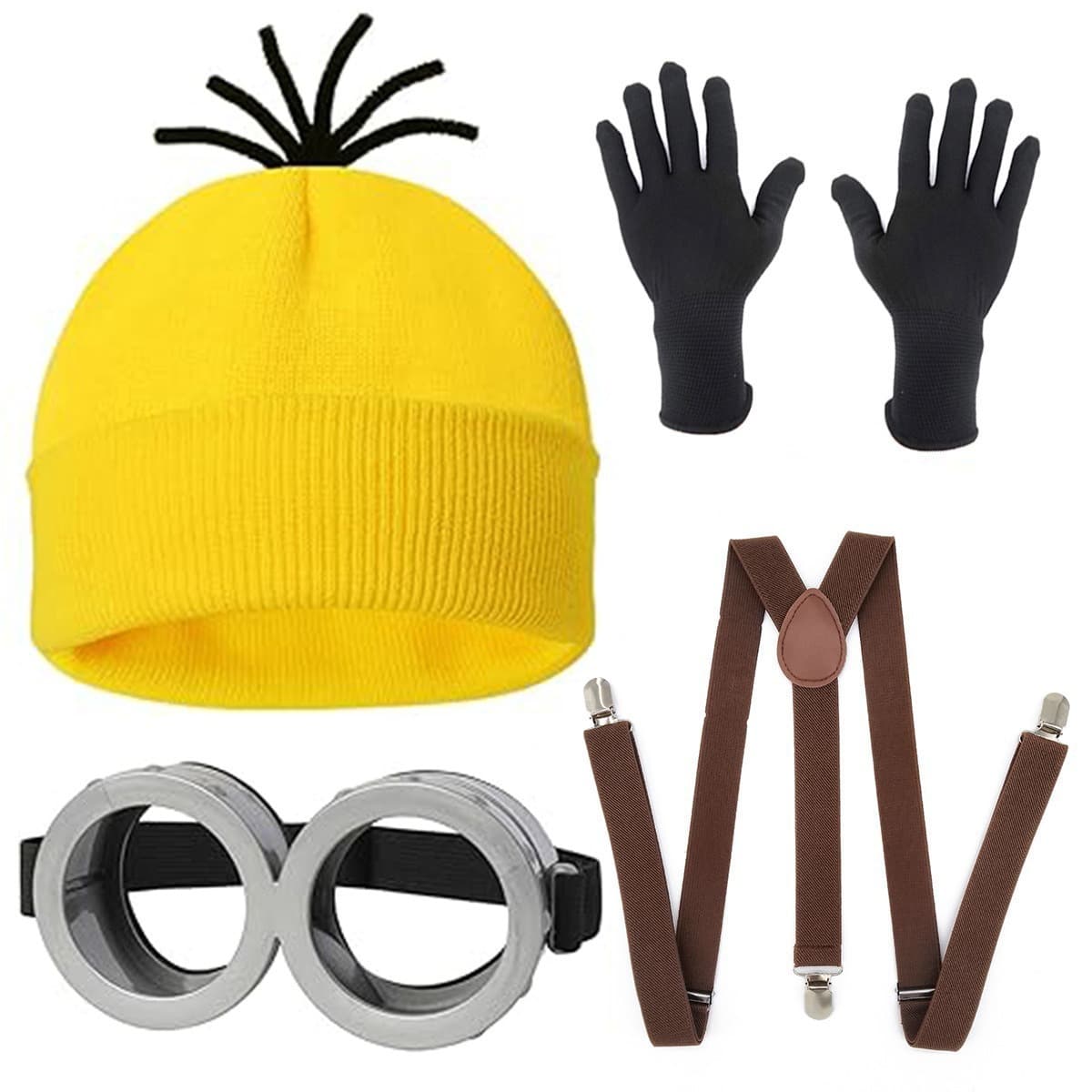 Cross-border Despicable Me Minions cosplay glasses anime Halloween cartoon role-playing set