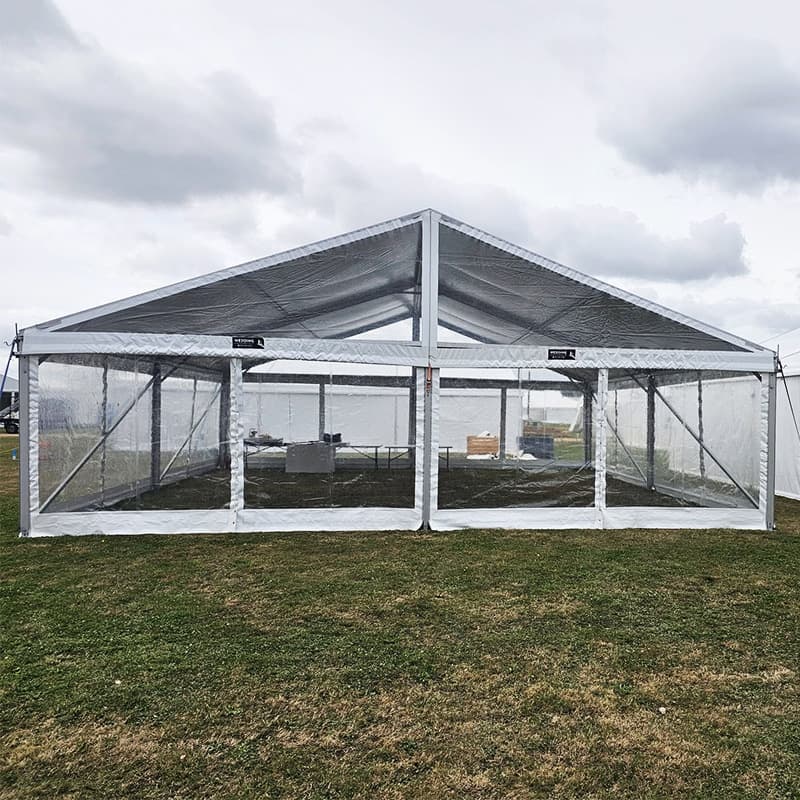Customized herringbone tent Transparent storage banquet wedding tent Celebration exhibition restaurant event tent