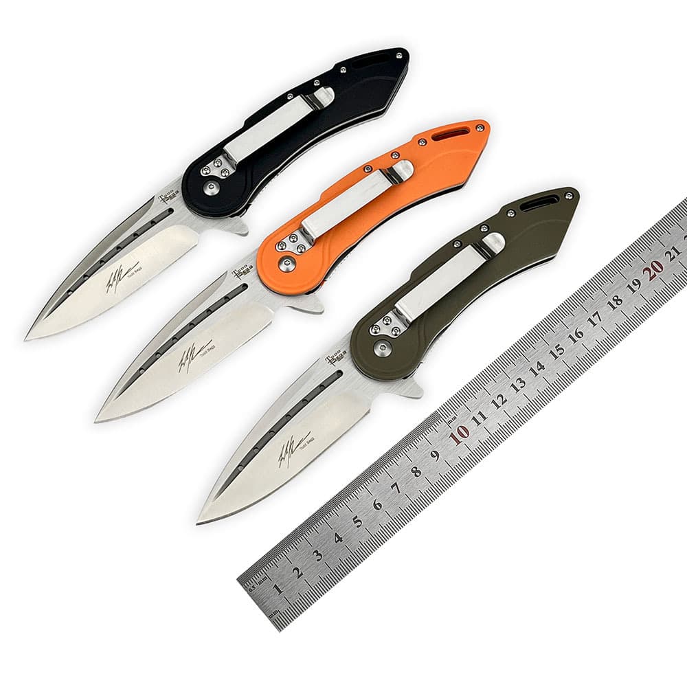 Todd Nighthawk Folding Knife Outdoor EDC Camping Self-Defense Pocket Knife Portable Sharp Utility Knife