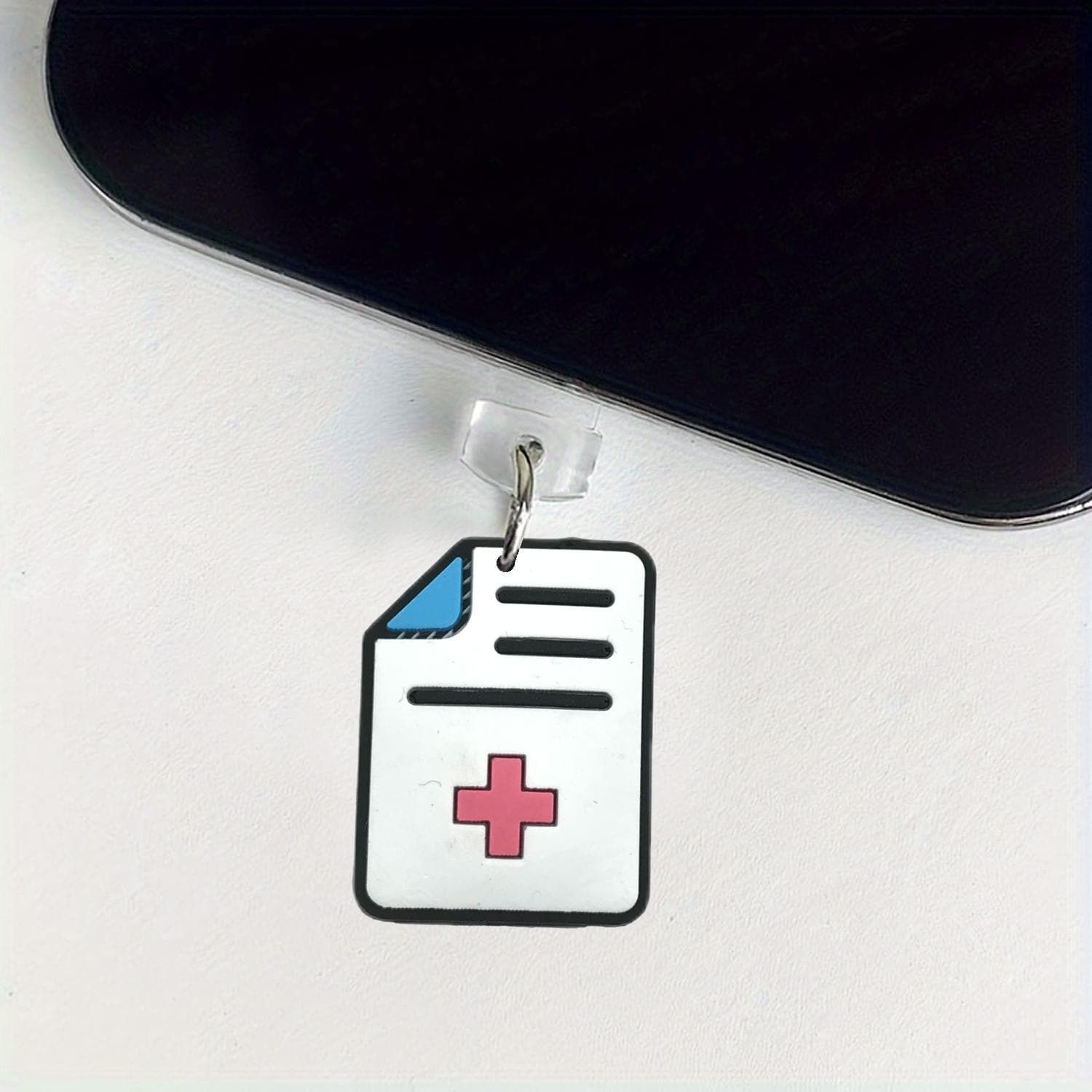 Amazon Medical (2) Phone Dust Plug Temu PVC Soft Rubber Portable Pendant Fashionable Cross-Border