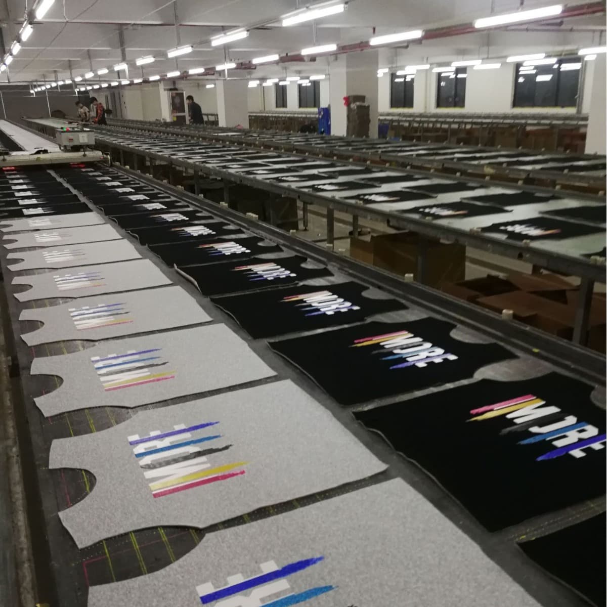 Garment piece screen printing, offset printing, hot stamping, silicone 3D thick plate, clothing printing on cotton canvas, digital direct-to-garment reactive.