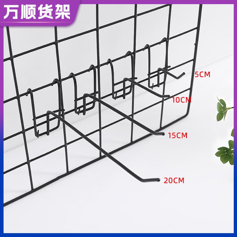 Mesh hook mesh hanging hook net hook hardware hooks, white online purchase, black white multifunctional grid hooks