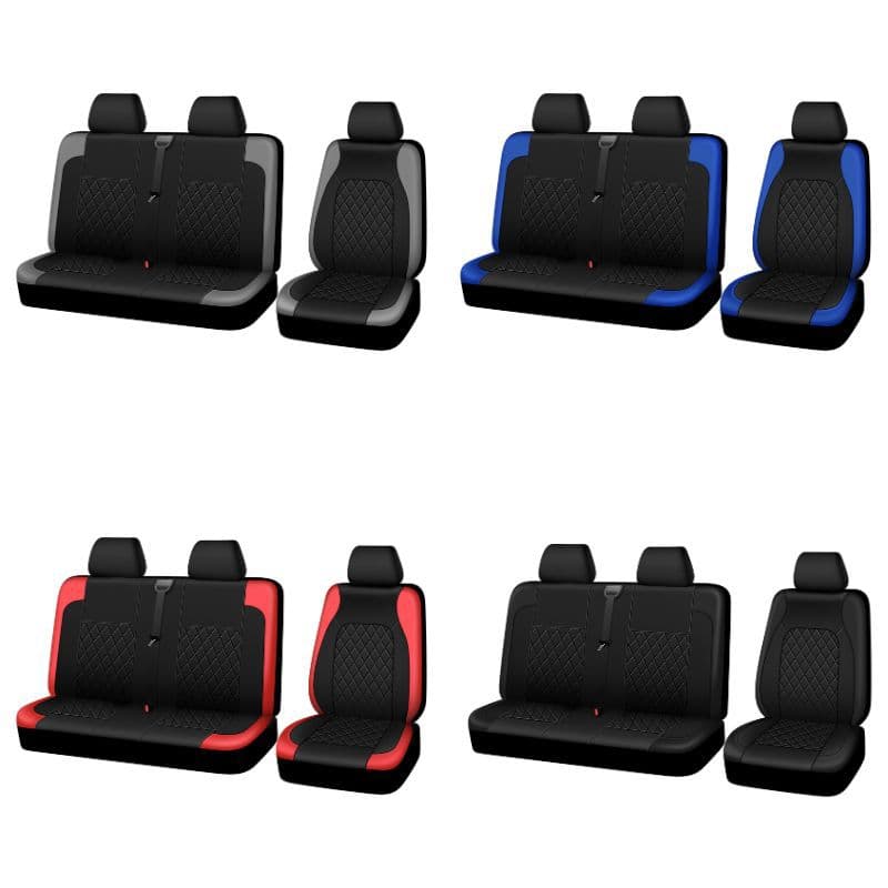 Cross-border Car Seat Covers Van Cushion Truck Seat Cover 2+1 Universal Seat Cover Iveco Transit Vauxhall