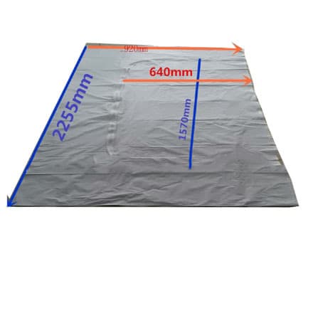 Manufacturer Supply Body Bags, PVC Body Bags, Heavy-Duty Body Bags with U-Shaped Zipper, Funeral Supplies for Export