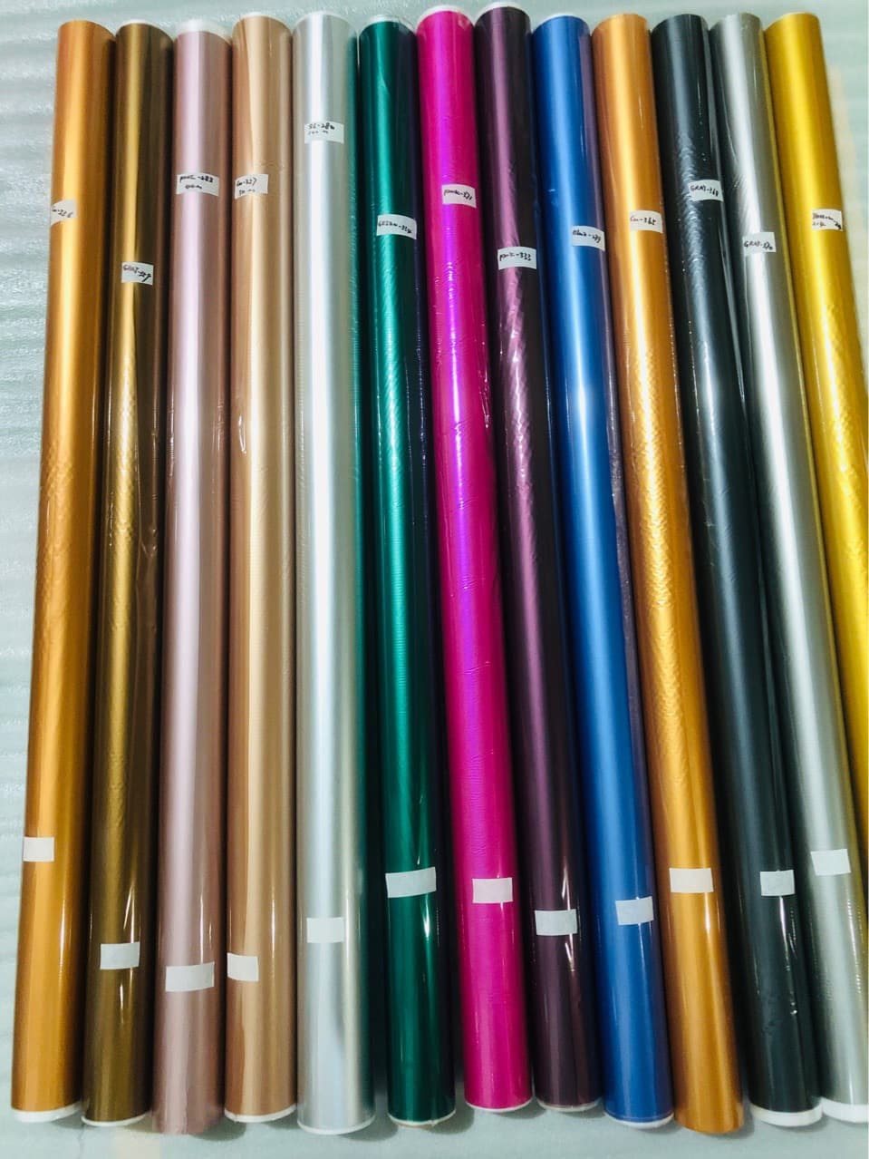 Fabric hot stamping film, aluminum plastic film hot stamping paper cosmetics gift packaging reflective heat transfer film