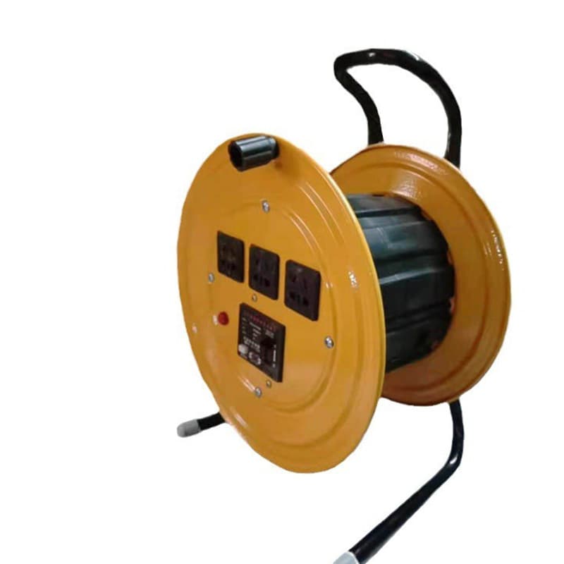 Wholesale Mobile Power Cable Reel, Retractable Iron Cable Winding Reel