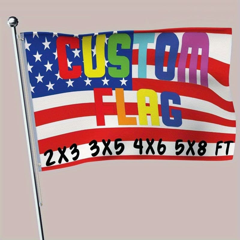 Cross-border factory flag custom-made team flag advertising flag foreign trade outdoor flag banner promotional flag can be printed with LOGO