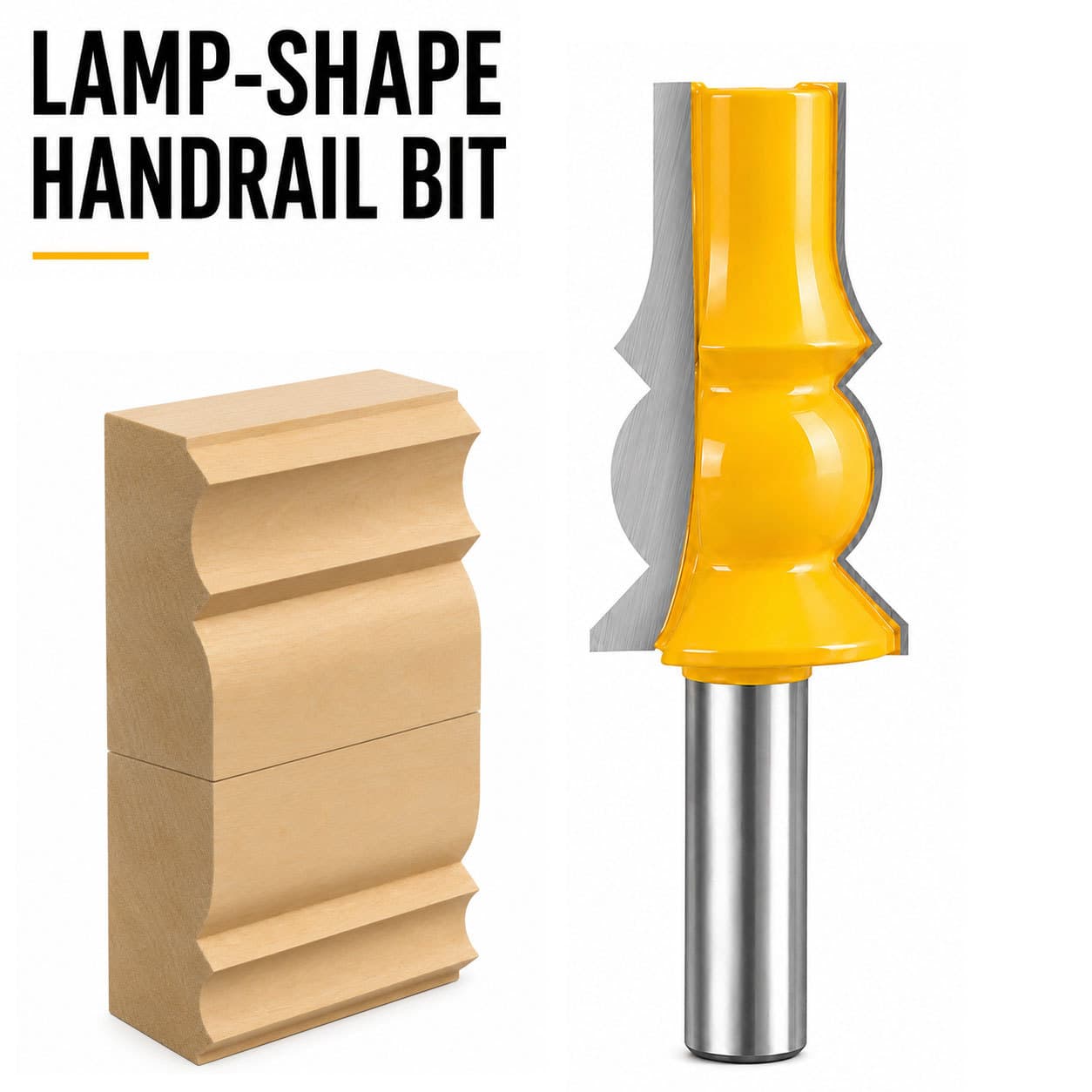 1/2 handle lamp type armrest knife ceiling line knife skirting line knife line knife woodworking milling cutter engraving machine gong machine milling cutter