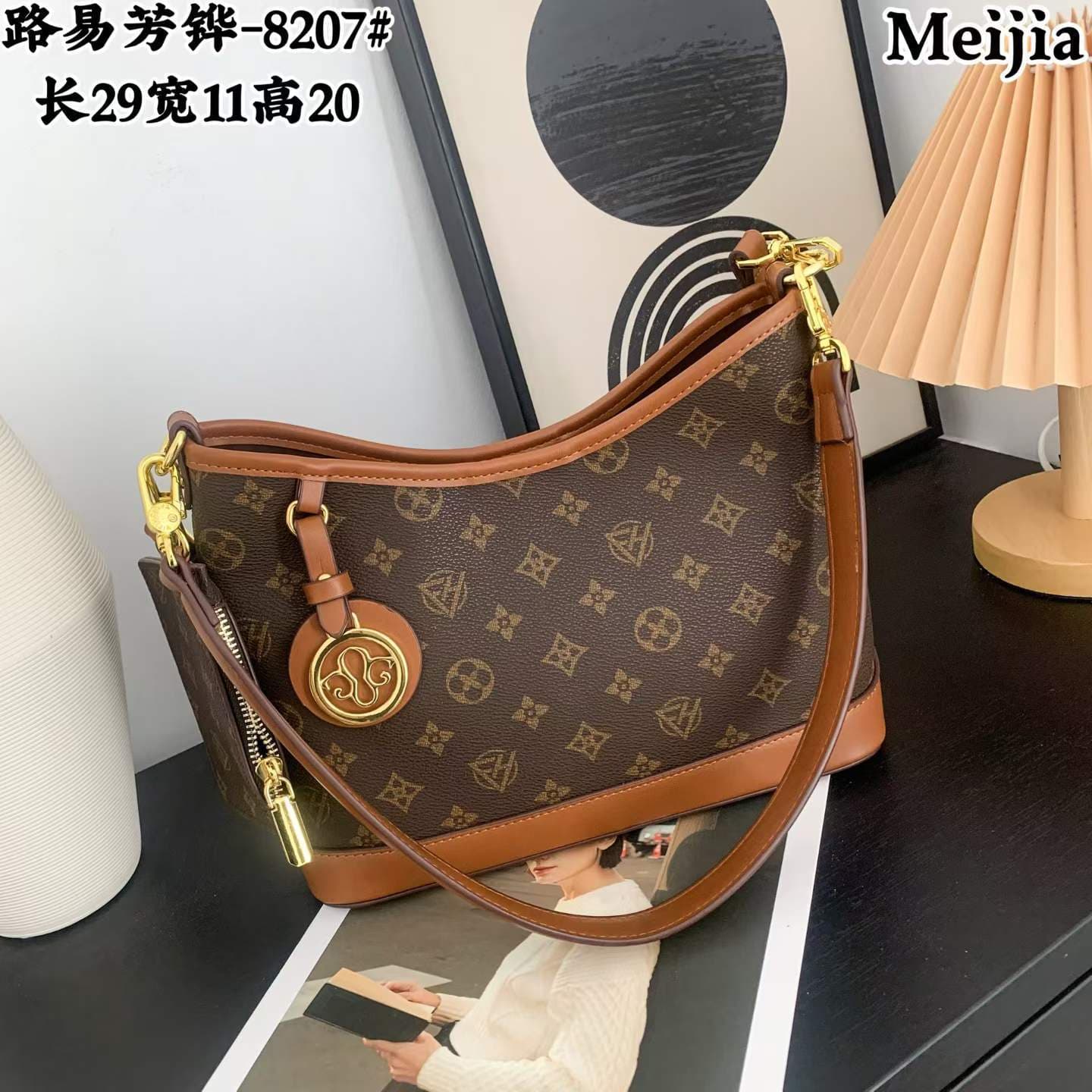 Luyifanghua Cross-border Hot-selling Women's Bag 2026 New Letter Print Shoulder Crossbody Bag bags Wholesale