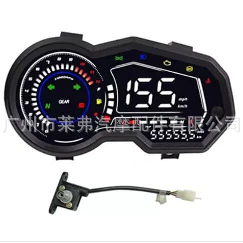 For Italika 125Z 150Z 170Z Digital Speedometer Odometer Tachometer Fuel Gauge