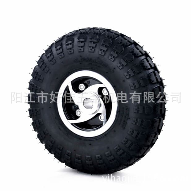 Factory Direct 10-Inch Aluminum Alloy Wheel Hub AGV Intelligent Assembly Robot Shock-Absorbing Noise-Reducing Pneumatic Drive Caster
